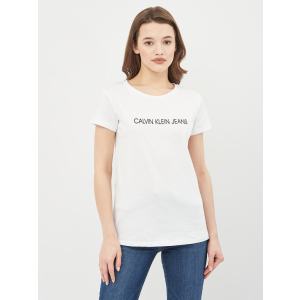 Футболка Calvin Klein Jeans 10487.2 M (44) Белая ТОП в Черкассах