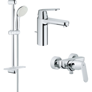 Набір змішувачів GROHE Eurosmart Cosmopolitan 126114M краща модель в Черкасах