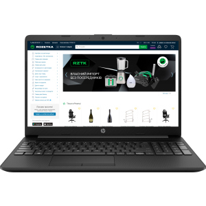 Ноутбук HP Laptop 15-dw3016ua (424A9EA) Jet Black ТОП в Черкасах