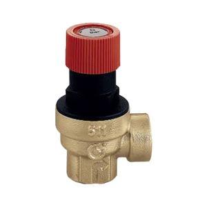 Запобіжний клапан Caleffi DN 1/2" (1,5 бара) для систем опалення (513415) краща модель в Черкасах