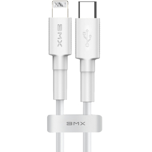 Кабель Baseus USB Type-C - Lightning BMX Mini 18W 1.2 м White (CATLSW-A02) ТОП в Черкассах