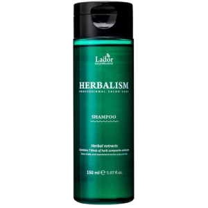 Слабокислотный травяной шампунь с аминокислотами La'dor Herbalism Shampoo 150 мл (8809181932955) рейтинг