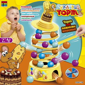 Настільна гра Kingso Toys Торт, що рухається (JT007-118)