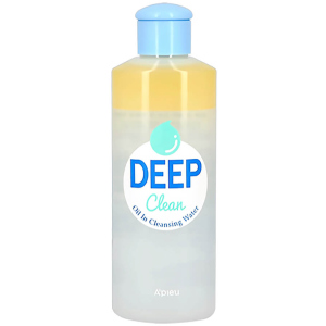 Двухфазное средство для снятия макияжа A'pieu Deep Clean Oil In Cleansing Water 165 мл (8809581455924) лучшая модель в Черкассах