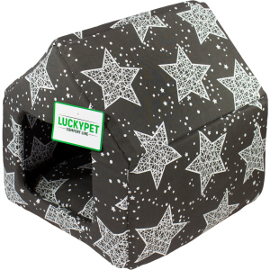 Домик для собак и кошек Lucky pet Джесси №1 30x33x33 см Серый (4820224210889) в Черкассах