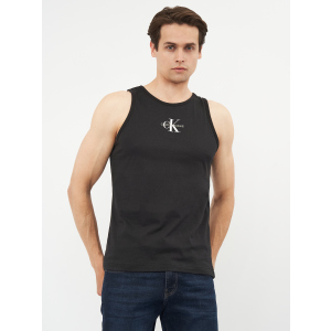 Майка Calvin Klein Jeans Center Chest Monogram Tank Top J30J318512-BEH L Black (8719853971727) в Черкасах