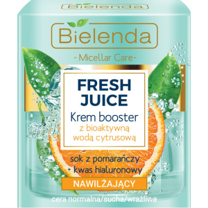 купить Крем-бустер Bielenda Fresh Juice Увлажняющий с биоактивной цитрусовой водой 50 мл (5902169035990)