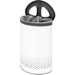 Корзина для белья с 2-мя отделениями Brabantia LAUNDRY BIN 55 л Белая (304903) рейтинг