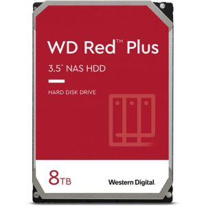 Накопичувач HDD SATA 8.0TB WD Red Plus 7200rpm 256MB (WD80EFBX) рейтинг