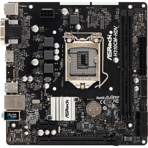 Материнская плата ASRock H310CM-HDV (s1151, Intel H310, PCI-Ex16) в Черкассах