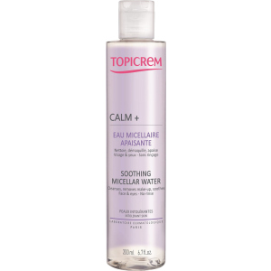 Успокаивающая мицеллярная вода Topicrem Calm+ Soothing Micellar Water для снятия макияжа 200 мл (3700281703924)