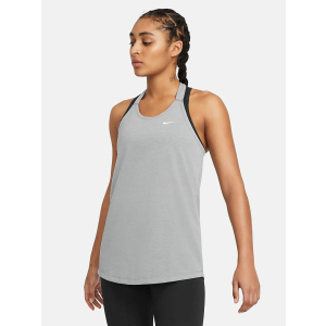 Майка Nike W Nk Dry Ess Elastika Tank DA0370-084 L Серая (194501433914) лучшая модель в Черкассах