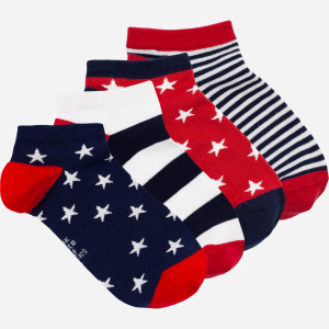 Набор носков The Pair of Socks 4P-121-RWB/BX 35-37 (4 пары) Разноцветный (4820234210626) в Черкассах