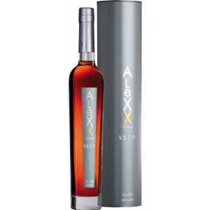 Бренді AleXX Silver VSOP 0.5 л 40% у тубусі (4820000621175) краща модель в Черкасах