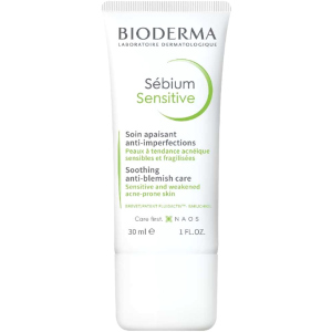 Крем Bioderma Sebium Sensitive 30 мл (3401360106994) краща модель в Черкасах