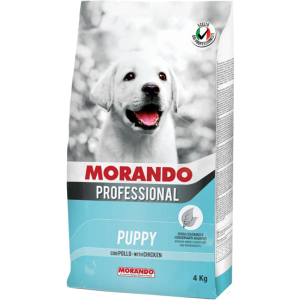 Сухой корм Morando Professional Puppy with Chicken для щенков с курицей 4 кг (8007520099936 / 8007520096010) ТОП в Черкассах