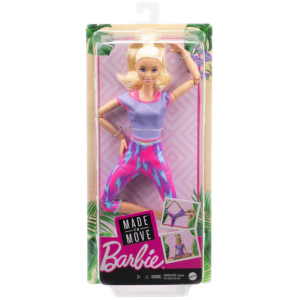 купити Лялька Barbie серії Рухайся як я - Блондинка (GXF04) (0887961954951)