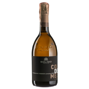 Вино ігристе Soligo Col de Mez Prosecco Valdobbiadene Extra Dry біле екстра-сухе 11% 0.75 л (8008170000235)