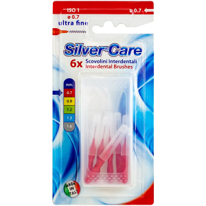 Міжзубні йоржи Silver Care 6 шт ультра-тонкі (8009315041212) краща модель в Черкасах