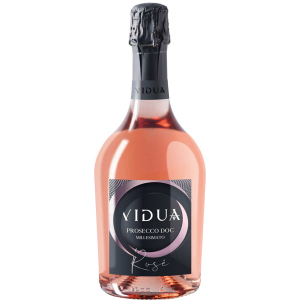 хороша модель Ігристе вино Vidua Prosecco Rose DOC Brut Millesimato розово сухе 0.75 11.5% (8020502036033)