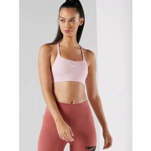 Спортивний топ Nike W Nk Df Indy Strpy Nonpded Bra CT3721-630 XS Світло-рожевий (194502513776) надійний