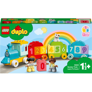 Конструктор LEGO DUPLO Поезд с цифрами — учимся считать 23 детали (10954) лучшая модель в Черкассах