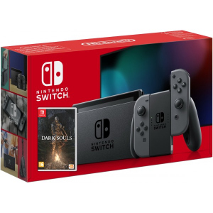 Nintendo Switch Gray (Upgraded version) + Гра Dark Souls: Remastered (російська версія)