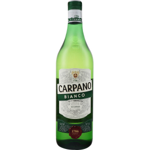 Вермут Carpano Bianco сладкий 1 л 15% (8004400072133) лучшая модель в Черкассах