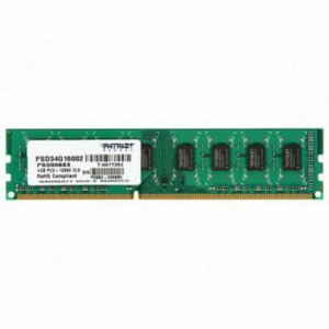 Модуль пам'яті для комп'ютера DDR3 4GB 1600 МГц Patriot (PSD34G16002) в Черкасах