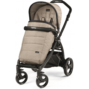 Універсальна коляска 3в1 Peg-Perego Book Plus Luxe Beige Бежево-синя (PACK01-00000000003) рейтинг