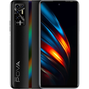 купити Мобільний телефон Tecno POVA 2 4/64GB Dazzle Black