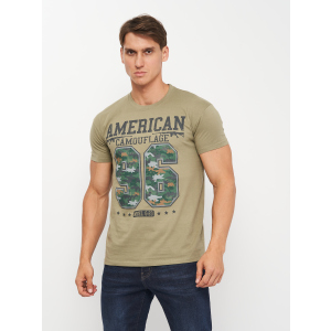 Футболка Sol's Imperial 190 American Camouflage 11500268/101 XXL Хаки (3609374908812) лучшая модель в Черкассах