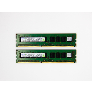 Оперативная память Samsung DIMM 16Gb (2*8Gb) DDR3-1333MHz PC3-10600 CL9 (M391B1G73BH0-CH9) Refurbished надежный