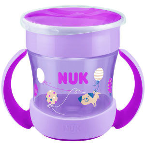 Поильник Nuk Evolution Mini Magic 160 мл Фіолетовий (4008600351832) в Черкасах