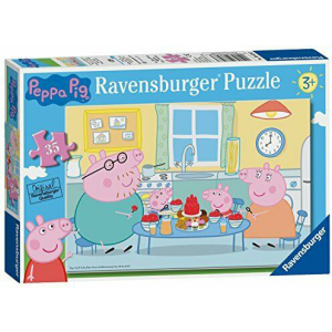 Пазл Ravensburger Свинка Пеппа та Сім'я 35 елементів (4005556086283) ТОП в Черкасах