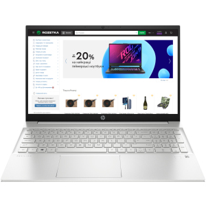 хорошая модель Ноутбук HP Pavilion 15-eh1107ua (4A7N3EA) Silver