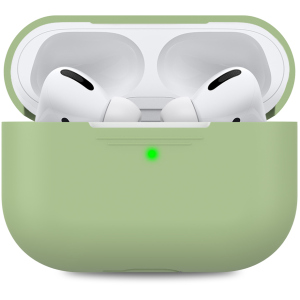 Силіконовий чохол AhaStyle для Apple AirPods Pro Green (AHA-0P300-GRN) ТОП в Черкасах