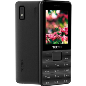 Мобильный телефон Tecno T372 Triple SIM Black ТОП в Черкассах