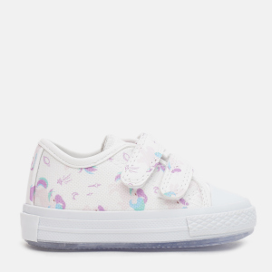 Кеды детские VUVU KIDS White colorful unicorns 3435 12.5 30 Белые (8380001343530) лучшая модель в Черкассах