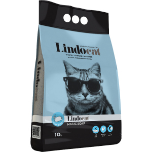 Наполнитель для кошачьего туалета Lindocat Бентонитовый Magicsoap 8.5 кг (10 л) (8006455001311)