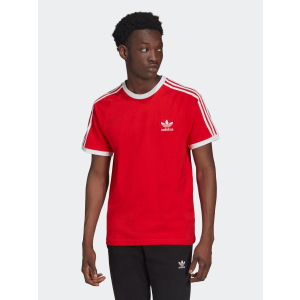 Футболка Adidas 3-Stripes Tee H37756 L Red (4064055008592) лучшая модель в Черкассах