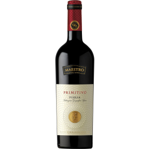 Вино Maestro "Primitivo" Puglia червоне сухе 0.75 л 13% (8008900006797) краща модель в Черкасах