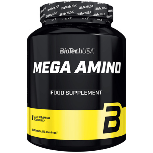 Аминокислота Biotech Mega Amino 500 таблеток (5999076238736) ТОП в Черкассах