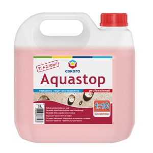 Зміцнюючий ґрунт-концентрат 1:10 Eskaro Aquastop professional 3л