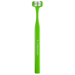 Зубная щетка Dr. Barmans Superbrush Compact Трехсторонняя Мягкая Салатовая (7032572876328-Light-green)