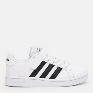 хороша модель Кеди дитячі Adidas Grand Court C EF0109 30 Ftwwht/Cblack/Ftwwht (4061622737749)