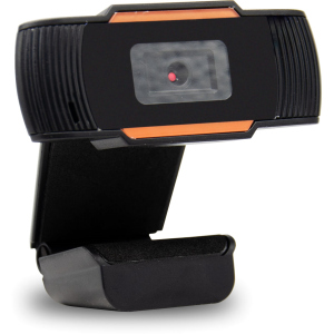 Веб-камера OKey WebCam HD 720P Black/Orange (WB100) лучшая модель в Черкассах