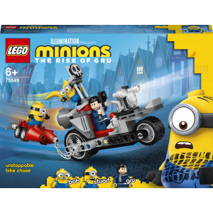 Конструктор LEGO Minions Неймовірна погоня на мотоциклі 136 деталей (75549) ТОП в Черкасах