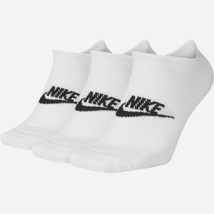 Набір шкарпеток 3 пари Nike SK0111-100 U NK NSW EVERYDAY ESSENTIAL NS 3PR (46-50) Білий (193145890787) в Черкасах