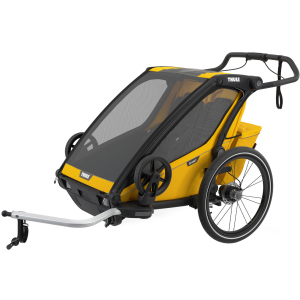 Коляска мультиспортивна Thule Chariot Sport 2 Black - SpeYellow (TH10201024) в Черкасах